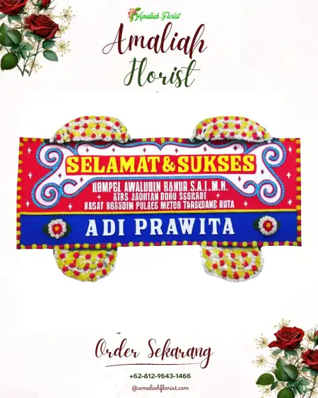 Papan Bunga Ucapan Selamat Cibanon